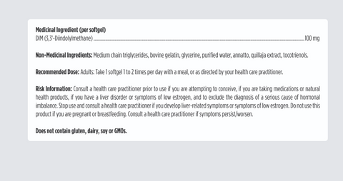 DIM-Evail™ - HEALTHY ESTROGEN METABOLISM