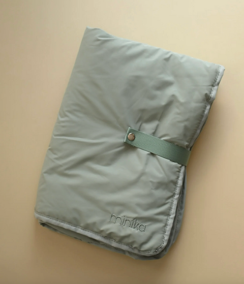 Puffy diaper bag - Sage