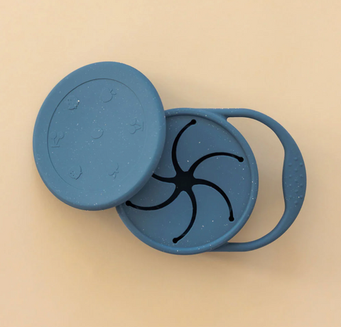 Silicone Snack Bowl with Lid