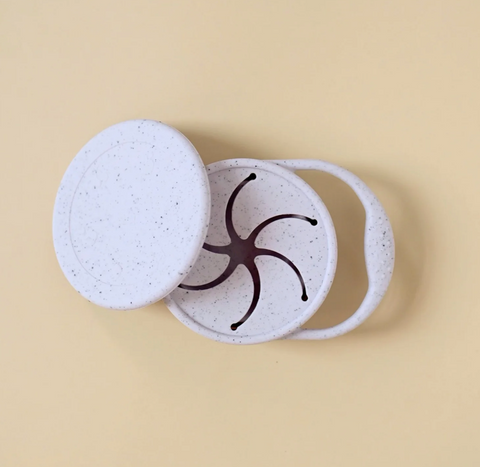 Silicone Snack Bowl with Lid
