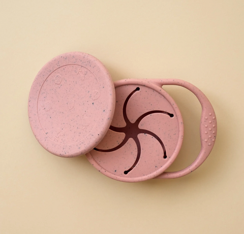 Silicone Snack Bowl with Lid